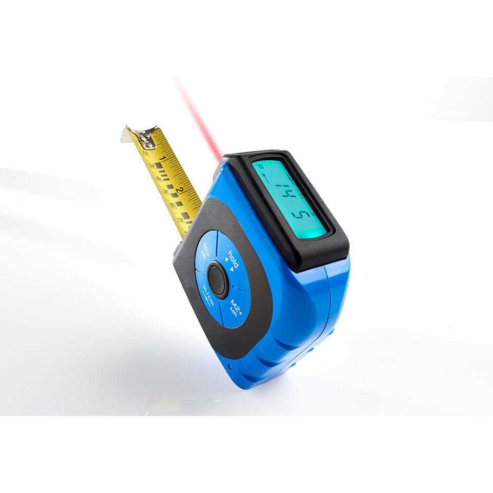 2-in-1 Digital Laser Tape Measure by Sharper Image - Cheap Fitting