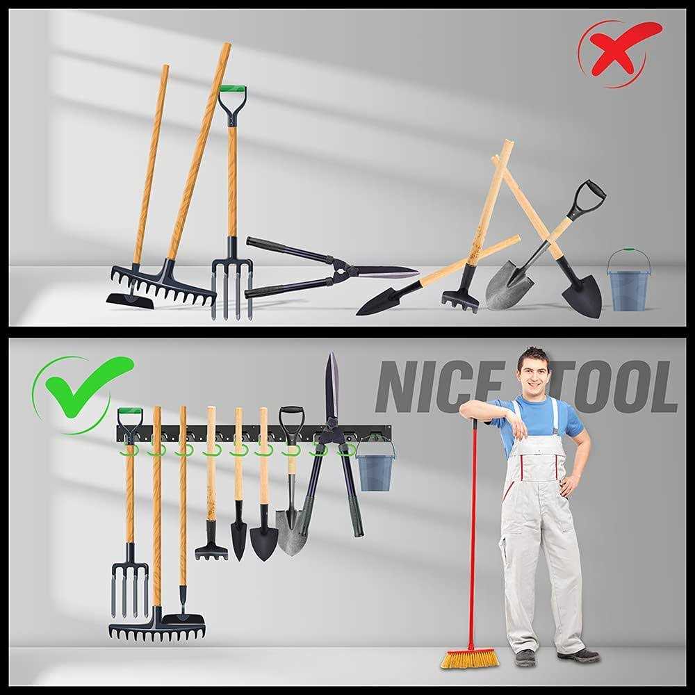 SWANLAKE Garden TOOLS SWANLAKE Plastic 64 Inch Adjustable Storage System - Cheap Fitting