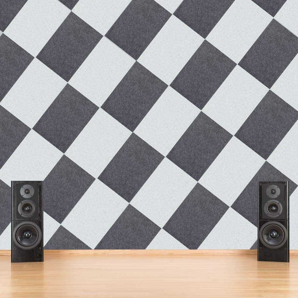 Troystudio Acoustic Panel 16 X 12 X 0.5 Inches 6 Pack Dense Thick - Cheap Fitting