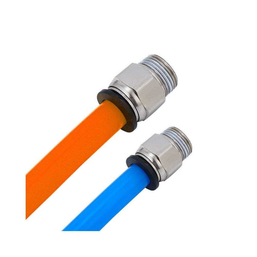 Beduan Push to Connect Tube OD x Thread Male Straight Pneumatic - Cheap Fitting