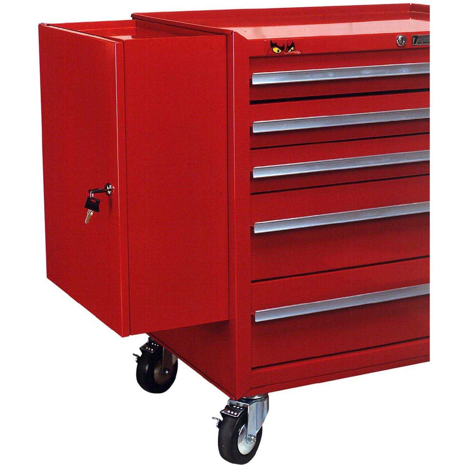 Teng Tools Lockable Side Cabinet For Use With Roller Cabinets - Cheap Fitting