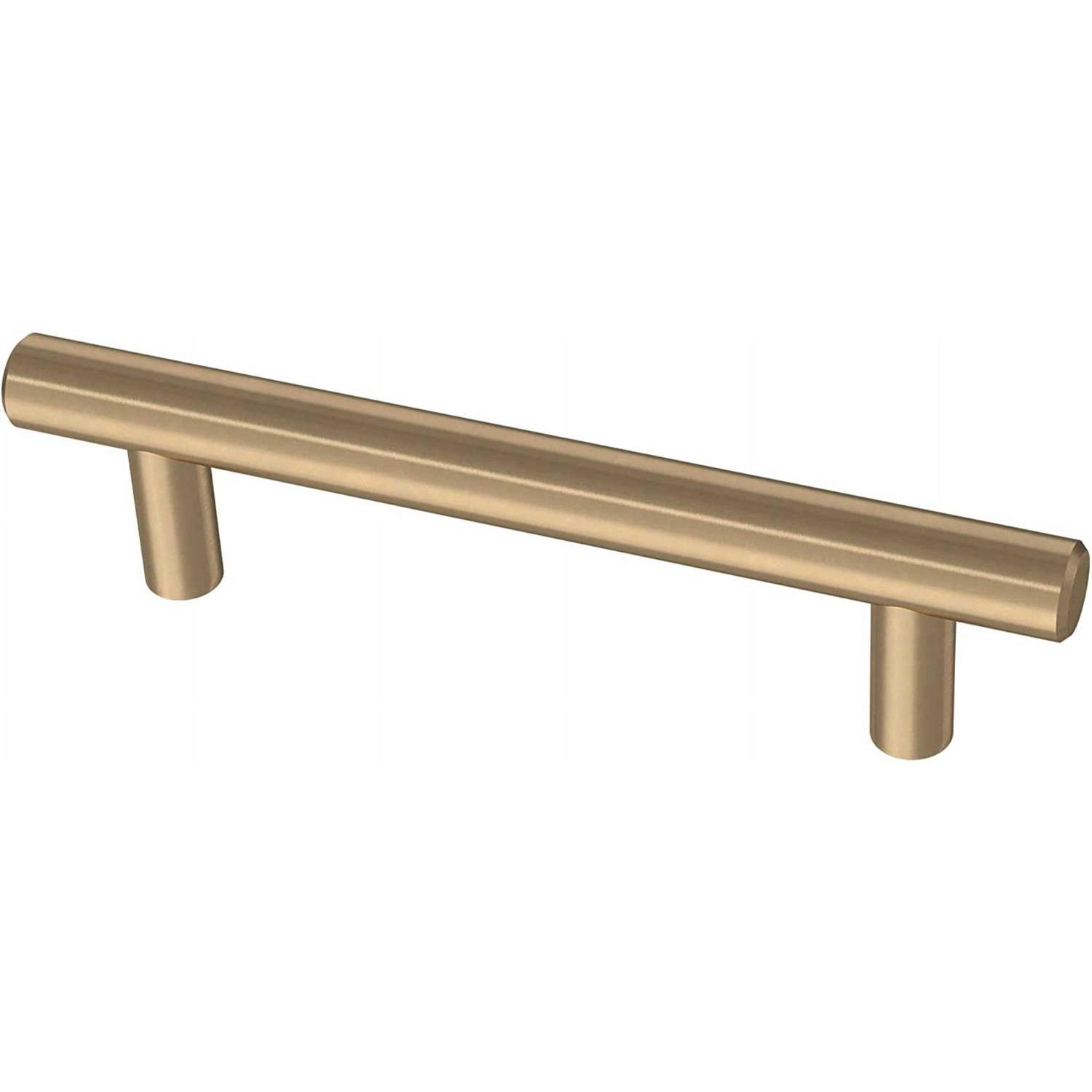 Franklin Brass BAR096Z-CZ-B Solid Bar 3-3/4 in. Champagne Bronze Cabinet Drawer Bar Pulls - Cheap Fitting