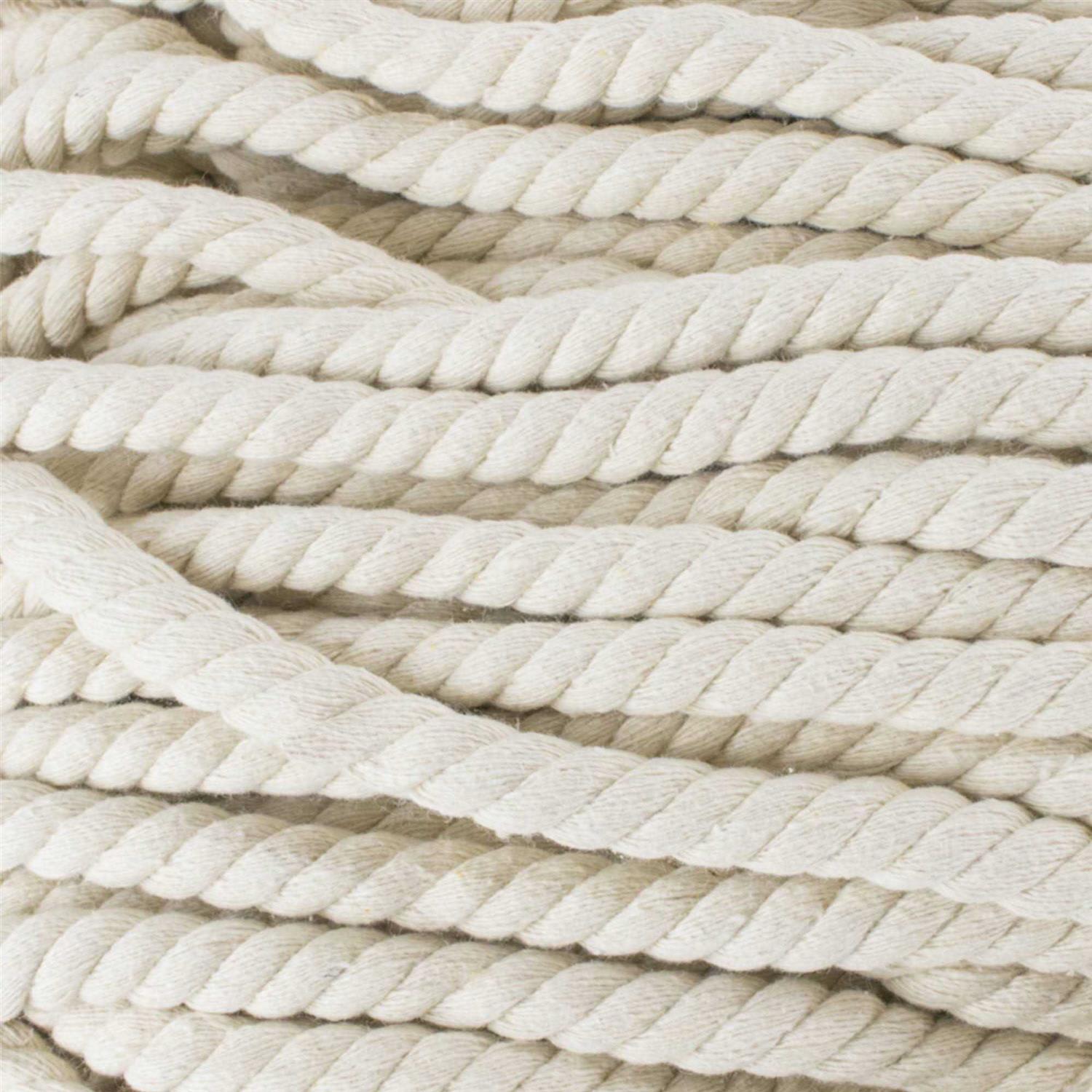 Super Soft 3 Strand Twisted Cotton Rope - Cheap Fitting