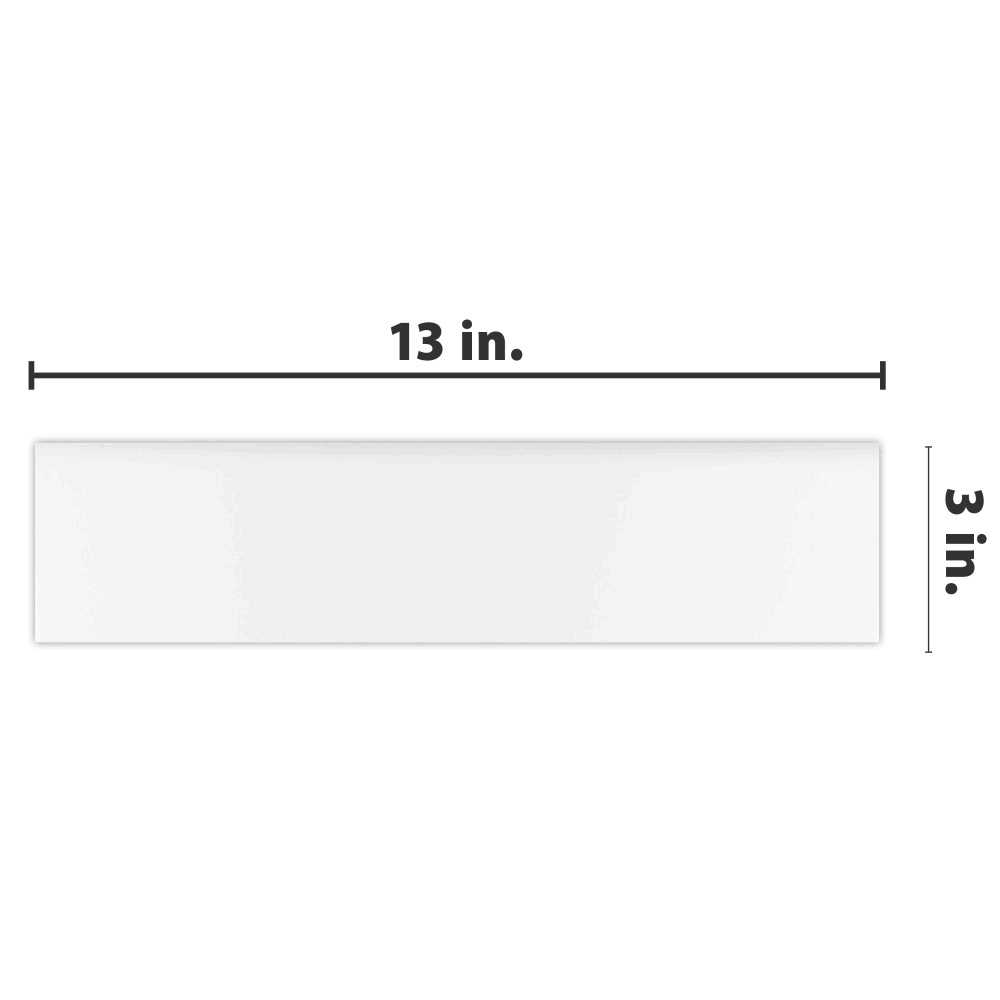 Merola Tile Battiscopa 13 x 3 Ceramic Bullnose Tile Trim - Cheap Fitting
