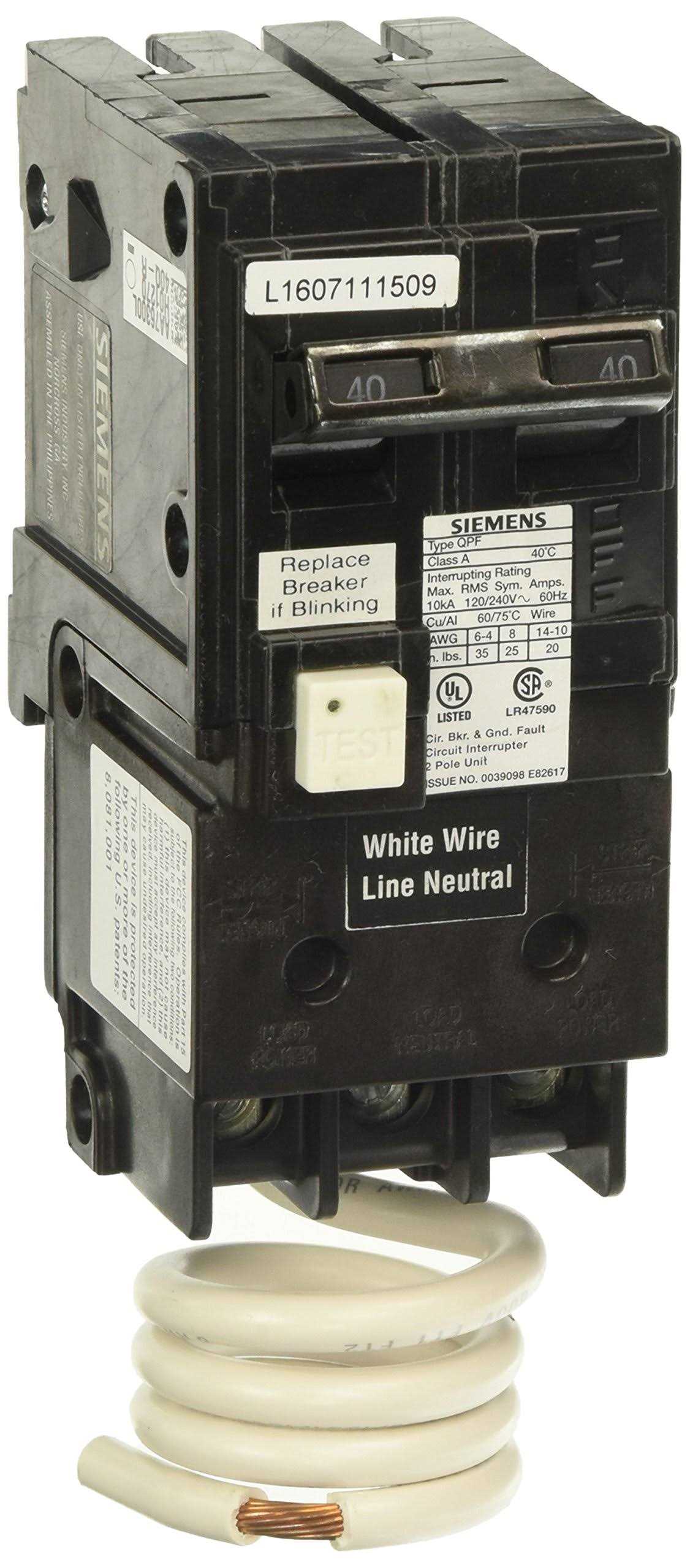 Siemens QF240A 2 Pole Circuit Breaker - Cheap Fitting