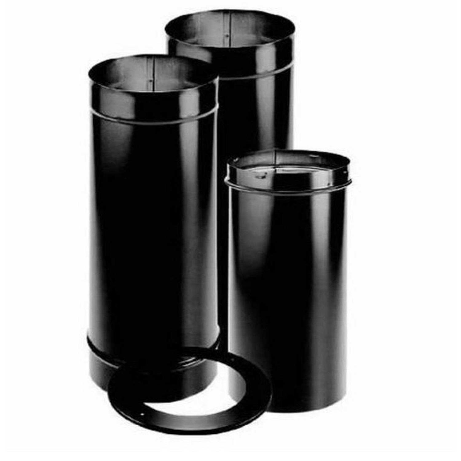 DuraVent DuraBlack Stove Pipe Kit - Cheap Fitting