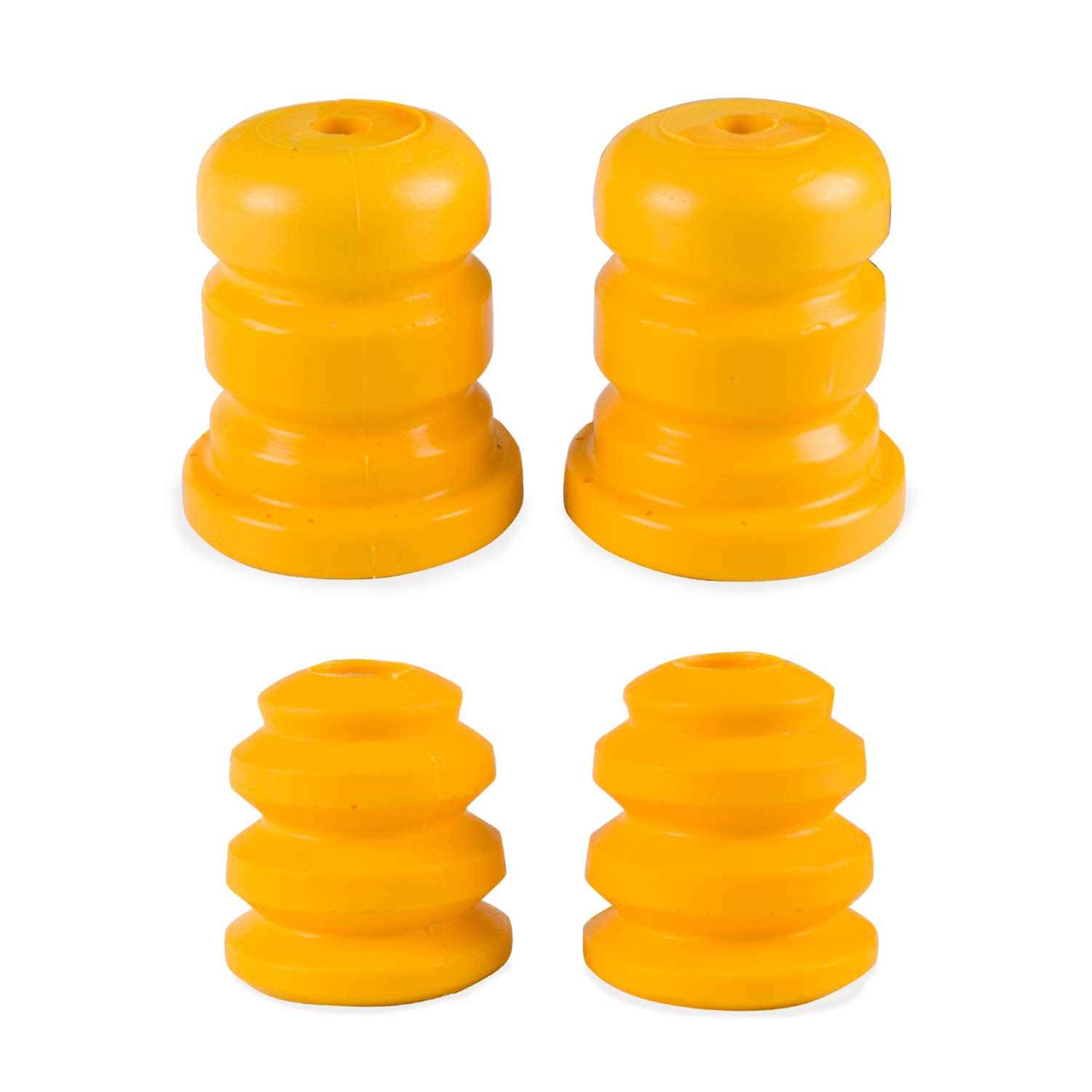 RANSOTO Two Control Arm Bumpers and Two Control Rear Axle Bumpers Replace 15153958 905-208 15039397 Compatible with Chevy Suburban Avalanche GMC Yukon - Cheap Fitting