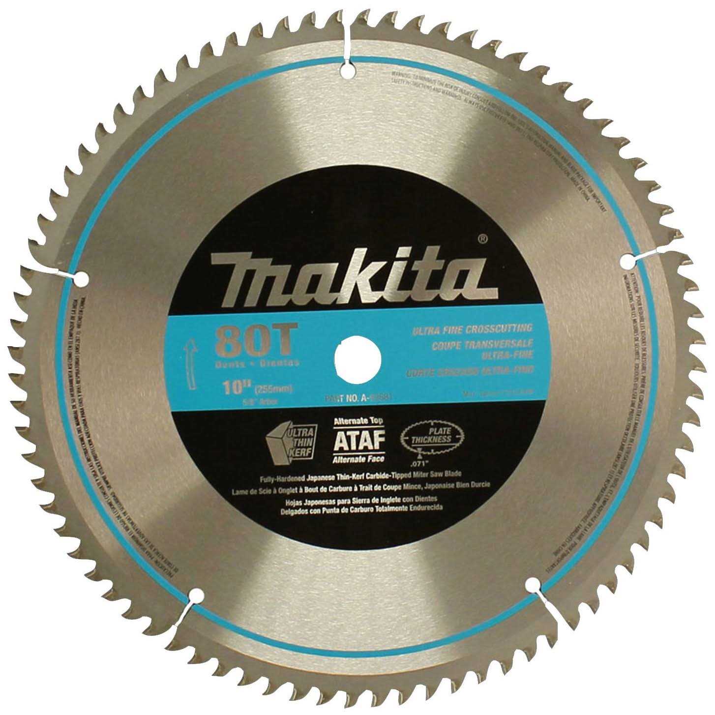 Makita A-93681 Micro-Polished Miter Saw Blade 10 - Cheap Fitting