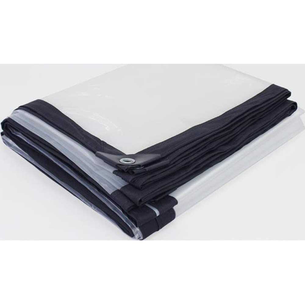 HomeABC 6′ x 10′ Clear Poly Tarp Heavy Duty - Cheap Fitting