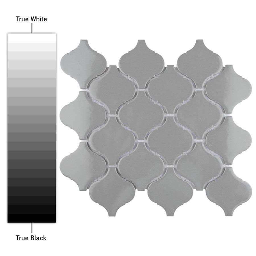 Metro Lantern 3 x 3 Porcelain Arabesque Mosaic Wall & Floor Tile Merola Tile - Cheap Fitting