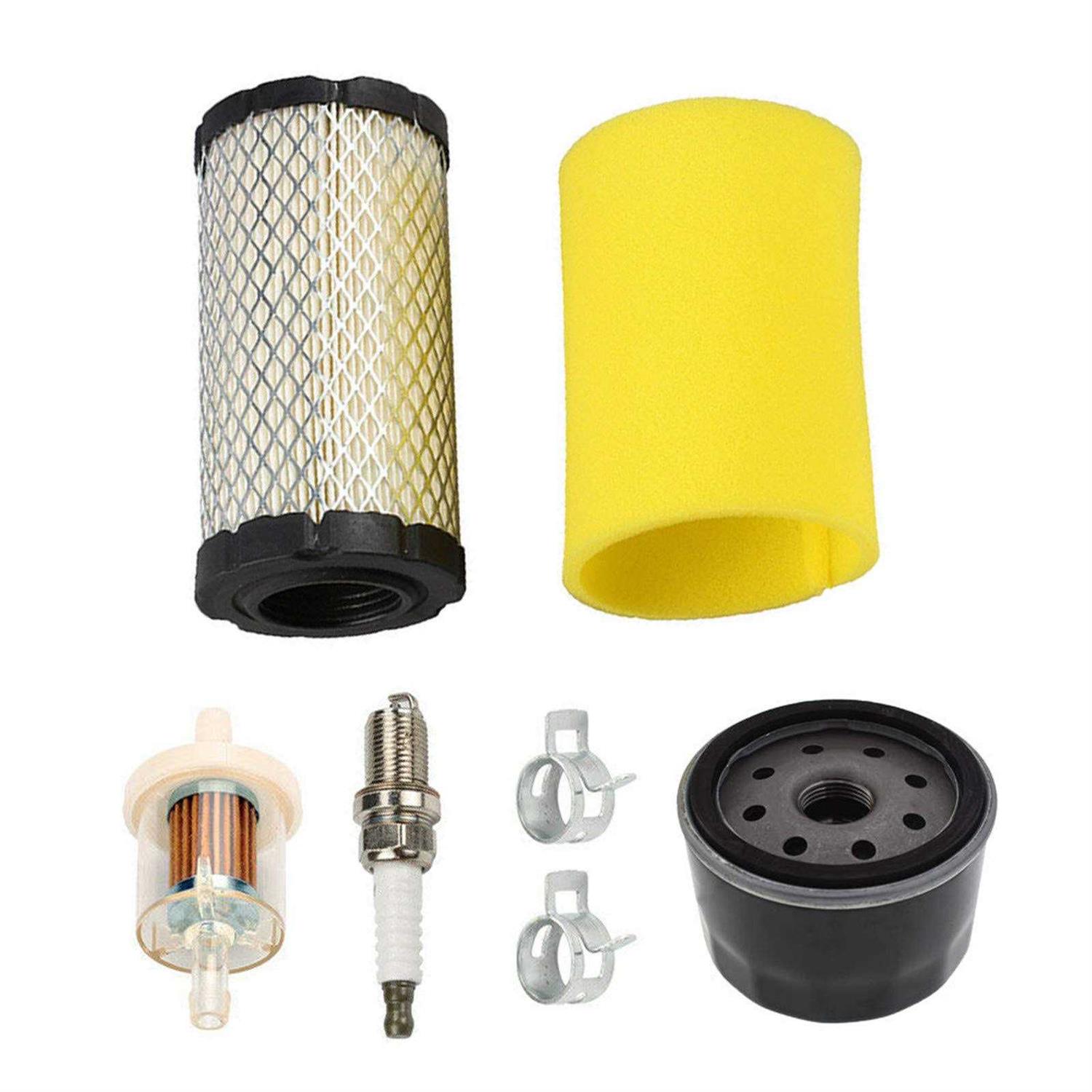 Autoparts 793569 793685 Air Filter Tune Up Service Kit Replacement for Briggs & Stratton Intake 20-21 HP - Cheap Fitting