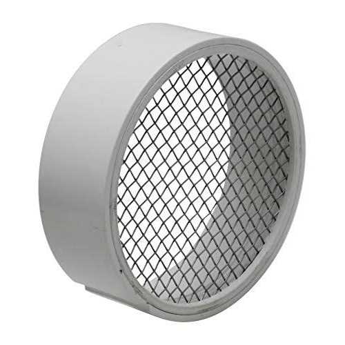 Raven R1509 3 inch PVC Termination Vent with Stainless Steel Screen - Cheap Fitting