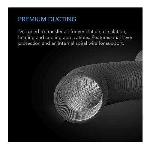 AC Infinity Flexible Four-layer Ducting Long - Cheap Fitting