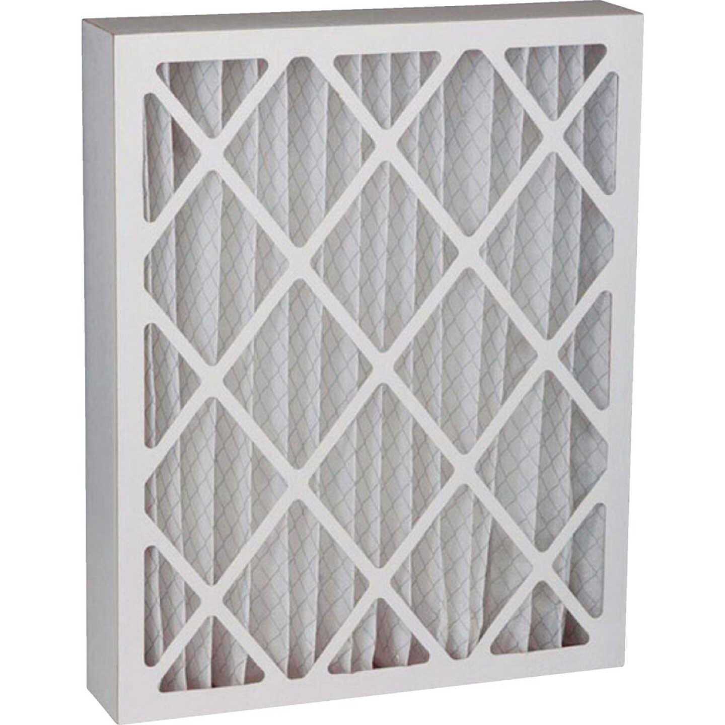 BestAir 25 in. W x 16 in. H x 4 in. D 8 MERV Pleated Air Filter - Cheap Fitting