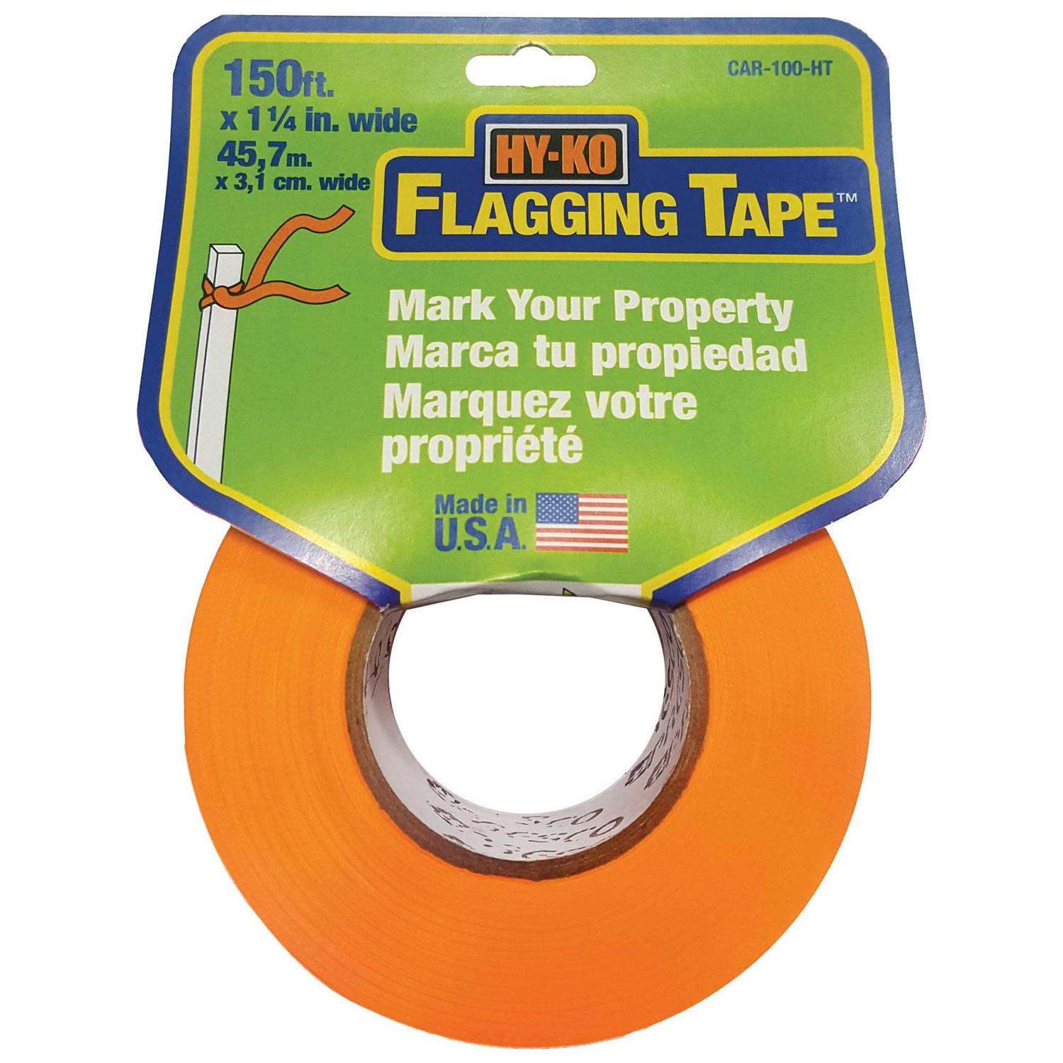 Hy-Ko Orange Flagging Tape - Cheap Fitting
