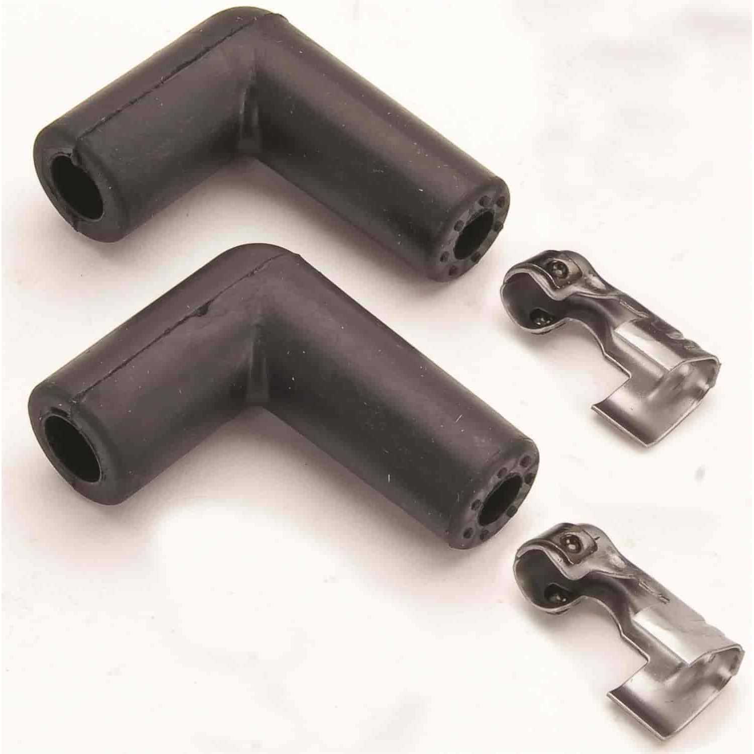 JEGS 40336 Spark Plug Boots and Terminals 90° - Cheap Fitting