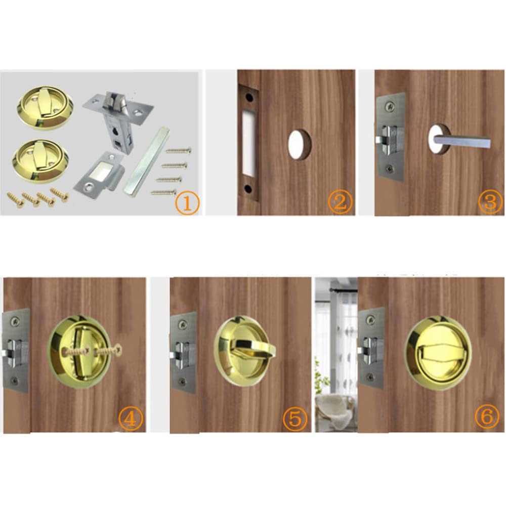 weidu Stainless Steel 304 Recessed Install Cup Door Locks Doors Pulls Locks Background Lockers Knobs - Cheap Fitting