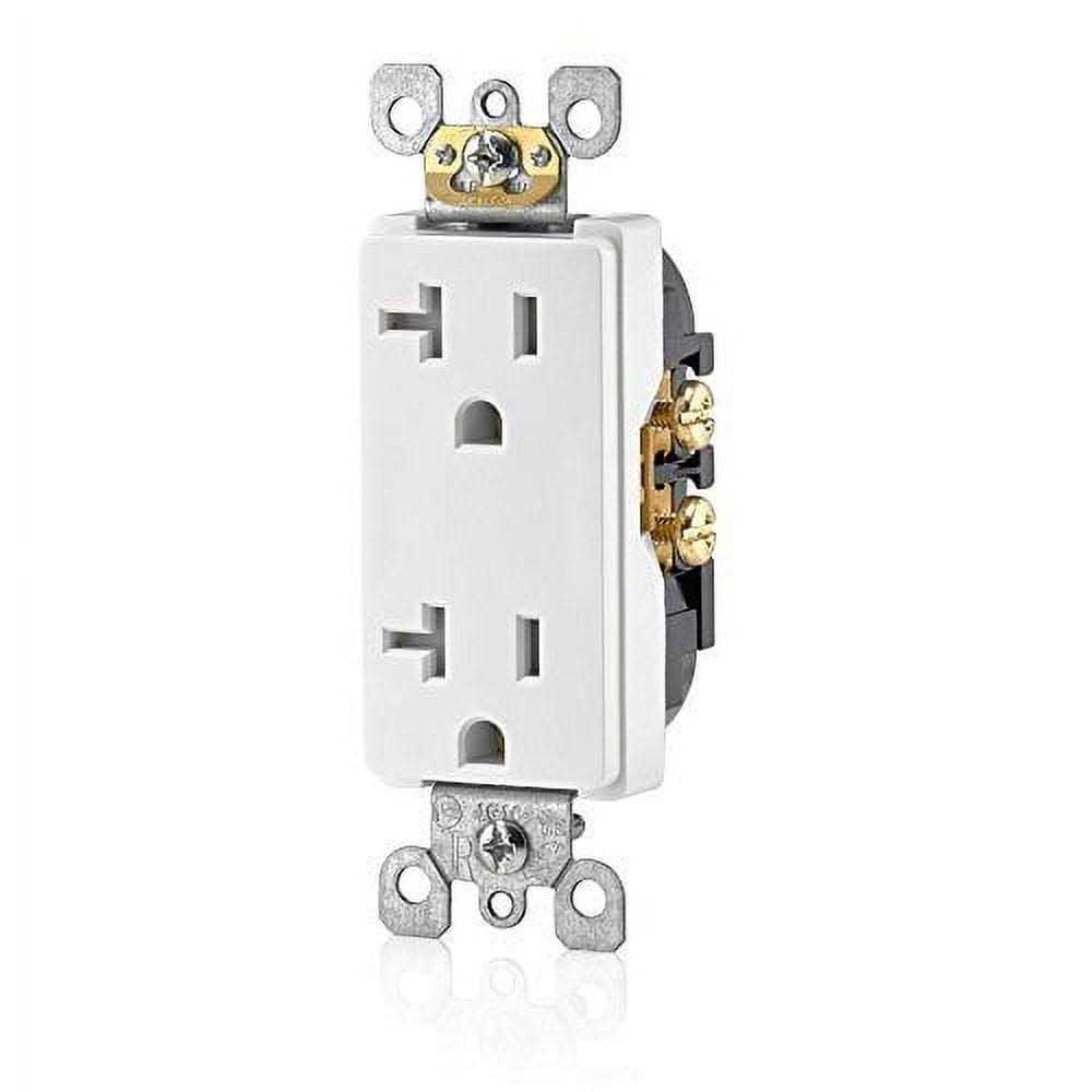 Leviton T5825 Decora Duplex Receptacle - Cheap Fitting
