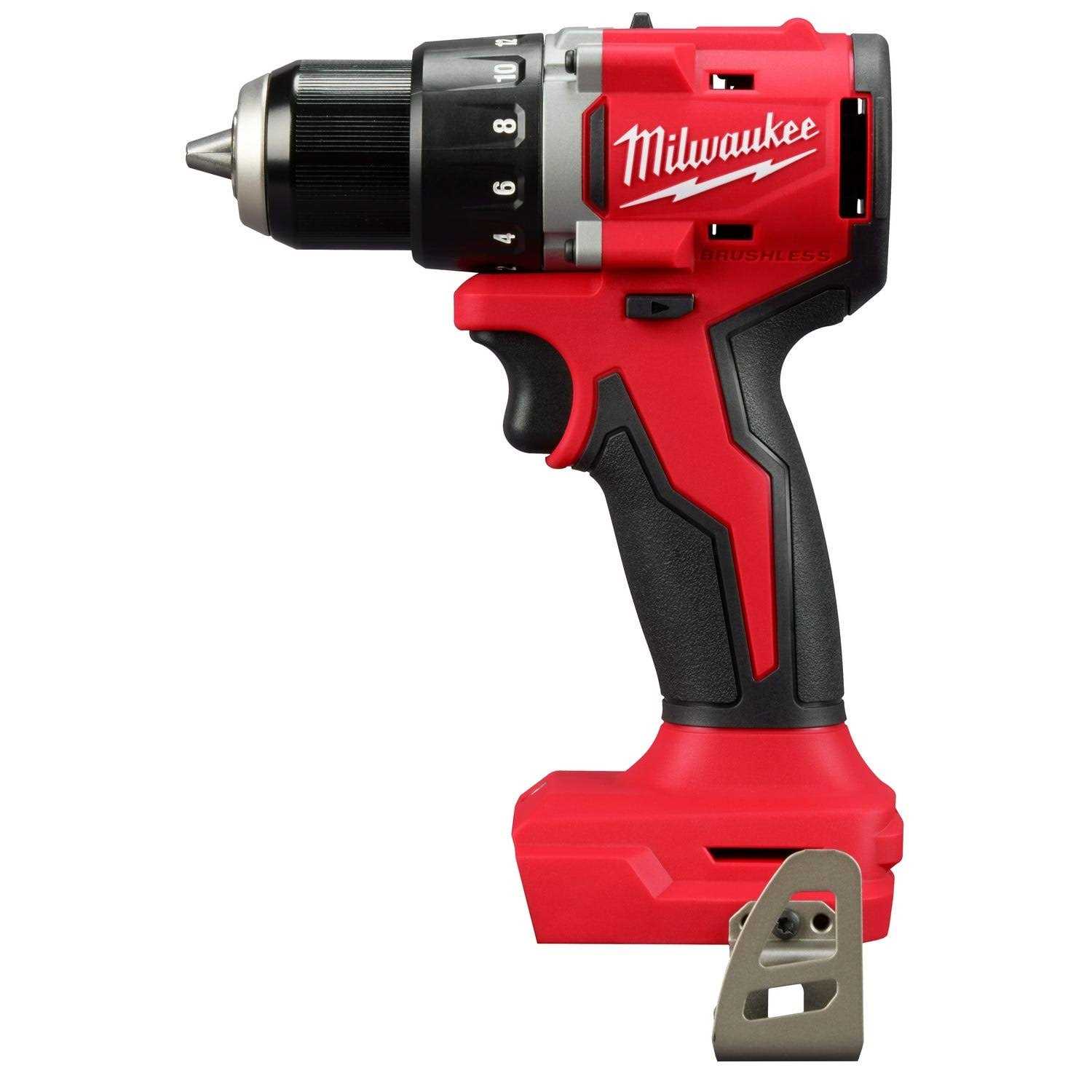 Milwaukee 3601-20 M18 Compact Brushless 1/2 Drill Driver - Cheap Fitting