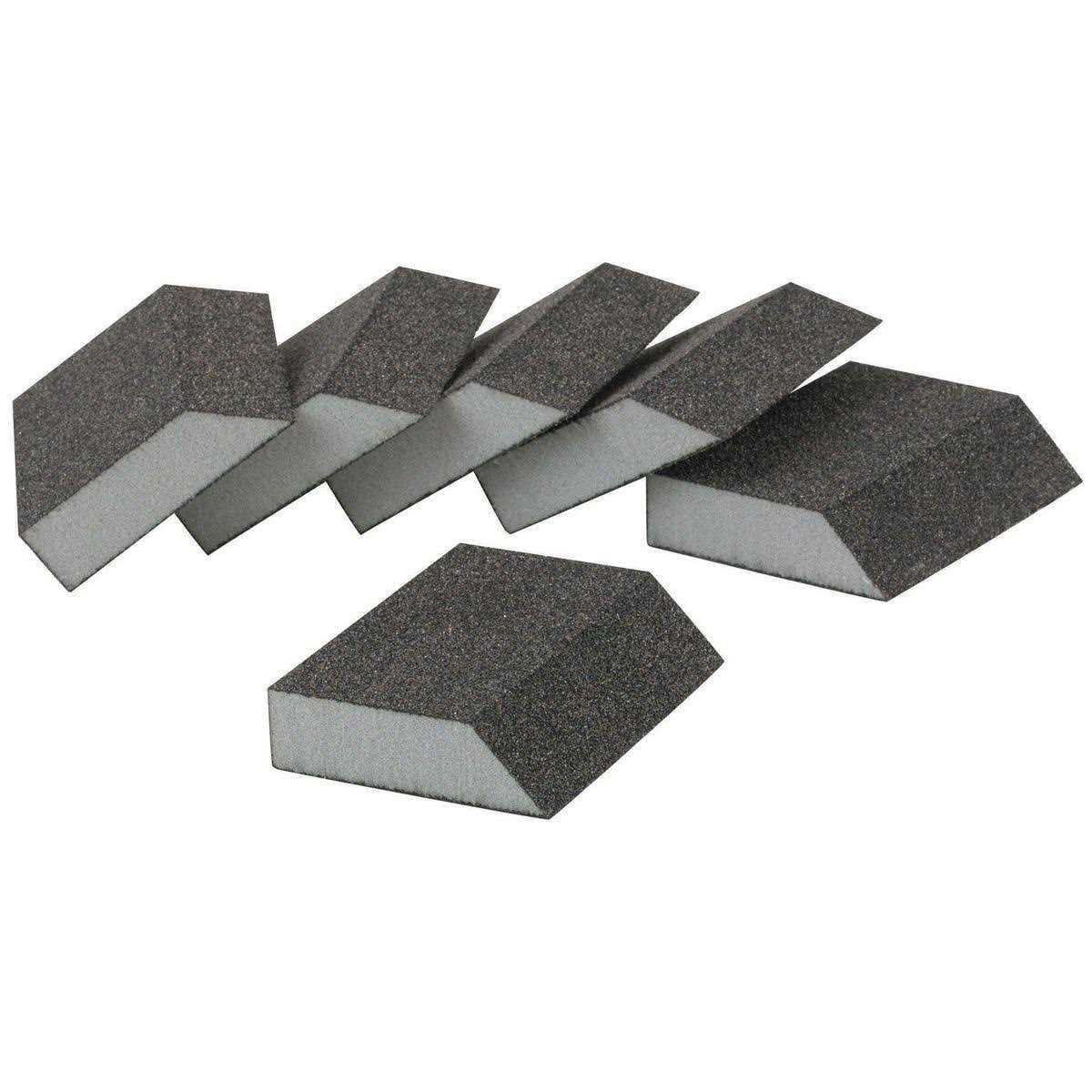 Warrior Aluminum Oxide Angled Sanding Sponges - Cheap Fitting