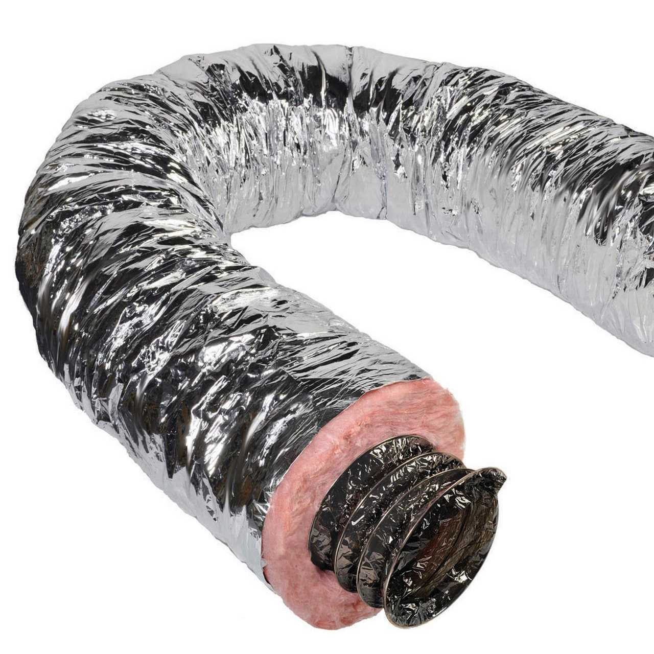 Master Flow 6-inch x 25-Foot Insulated Air Duct F6IFD6X300 - Cheap Fitting