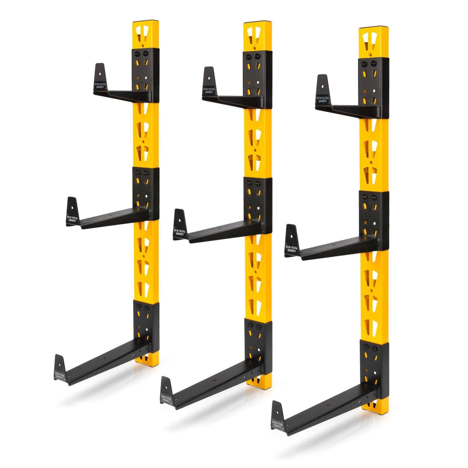DEWALT 3-Piece Wall Mount Cantilever Rack - Cheap Fitting