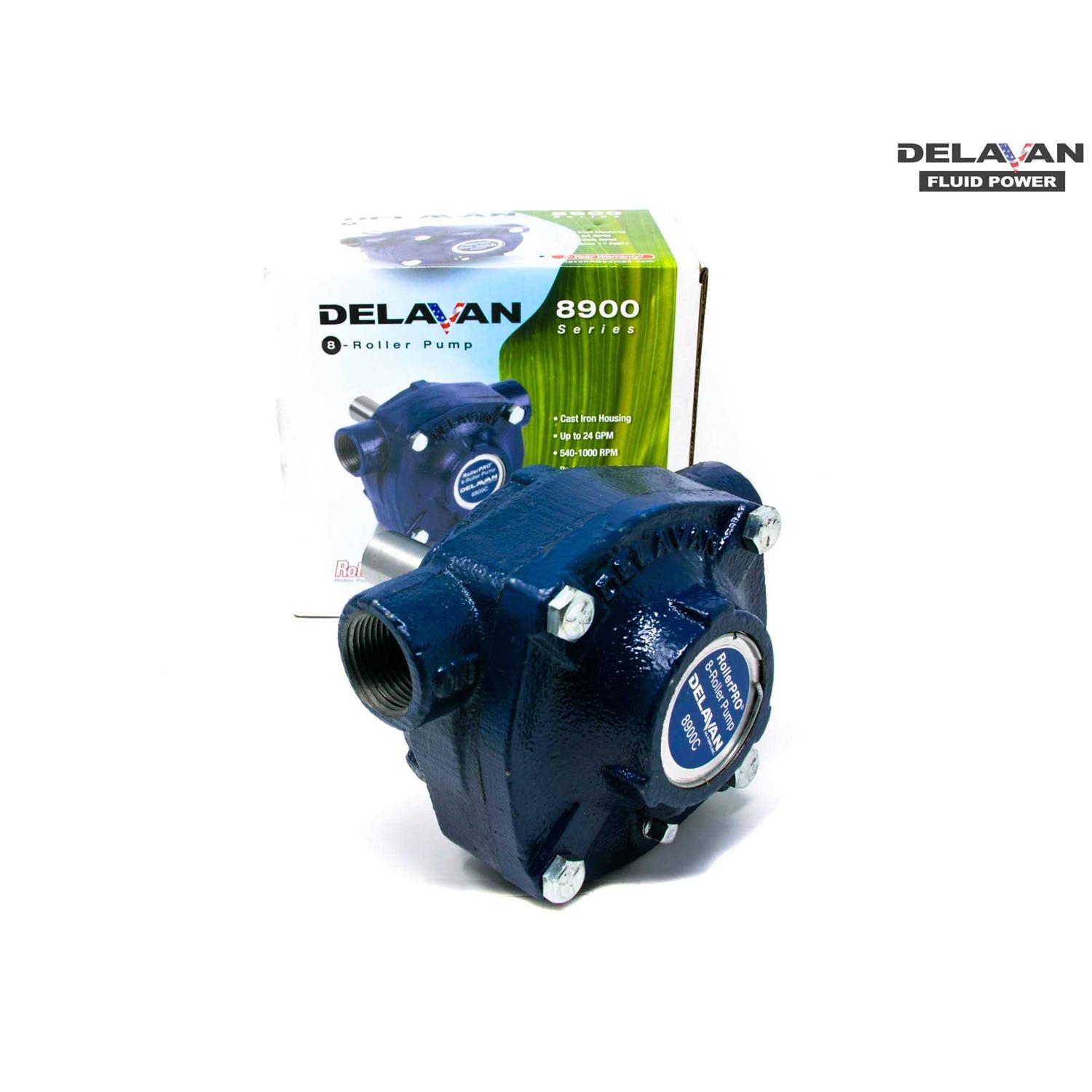 Delavan Cast Iron 8-Roller Pump 24 GPM 8900C - Cheap Fitting