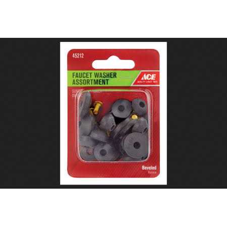 Ace assorted in. d rubber Faucet Washer 1 pk - Cheap Fitting