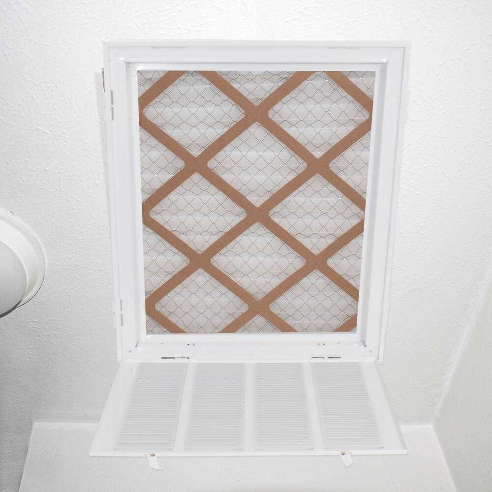 Ez-flo 61631 Return Filter Grille 16 inch x 20 inch White - Cheap Fitting