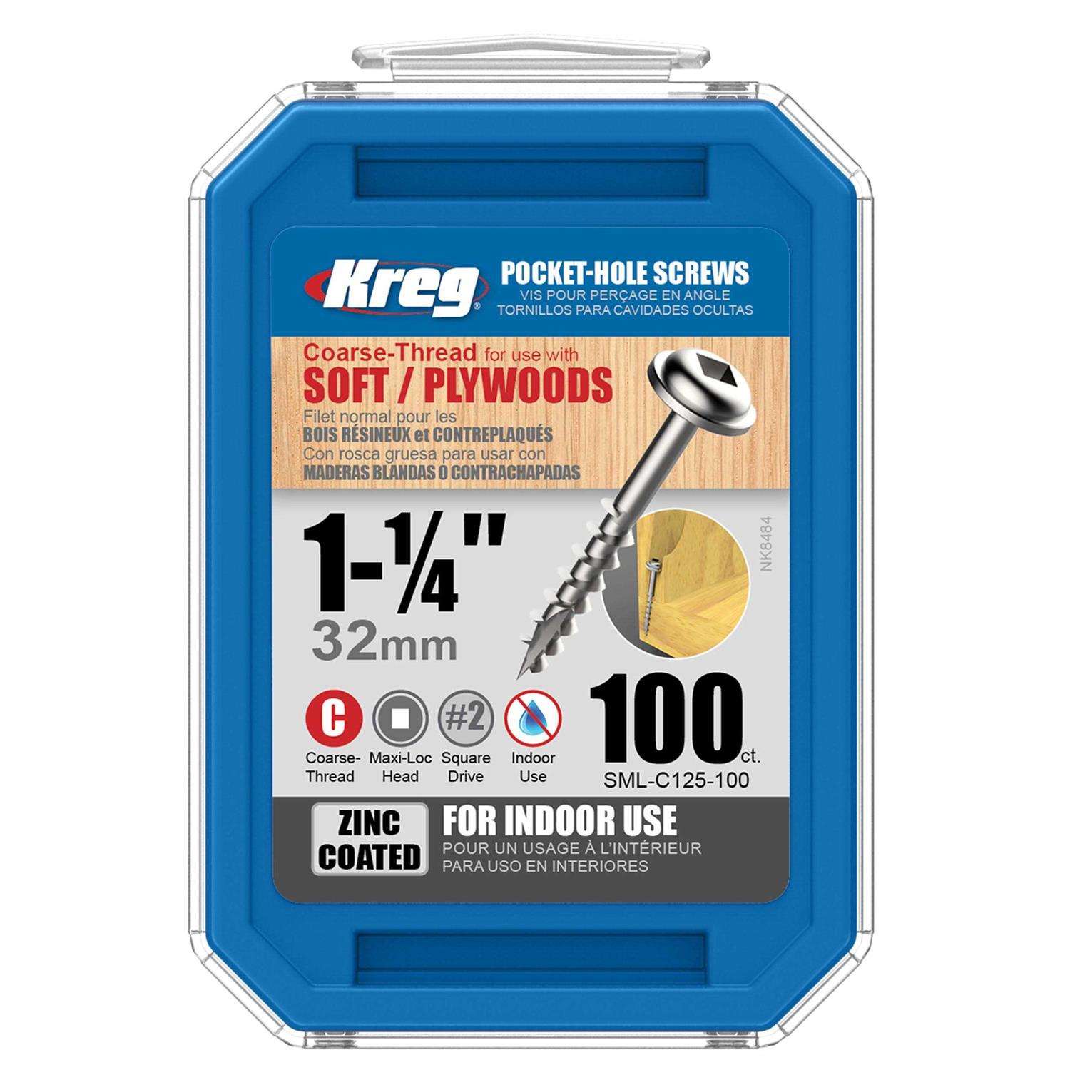Kreg Pocket Hole Screw - Cheap Fitting