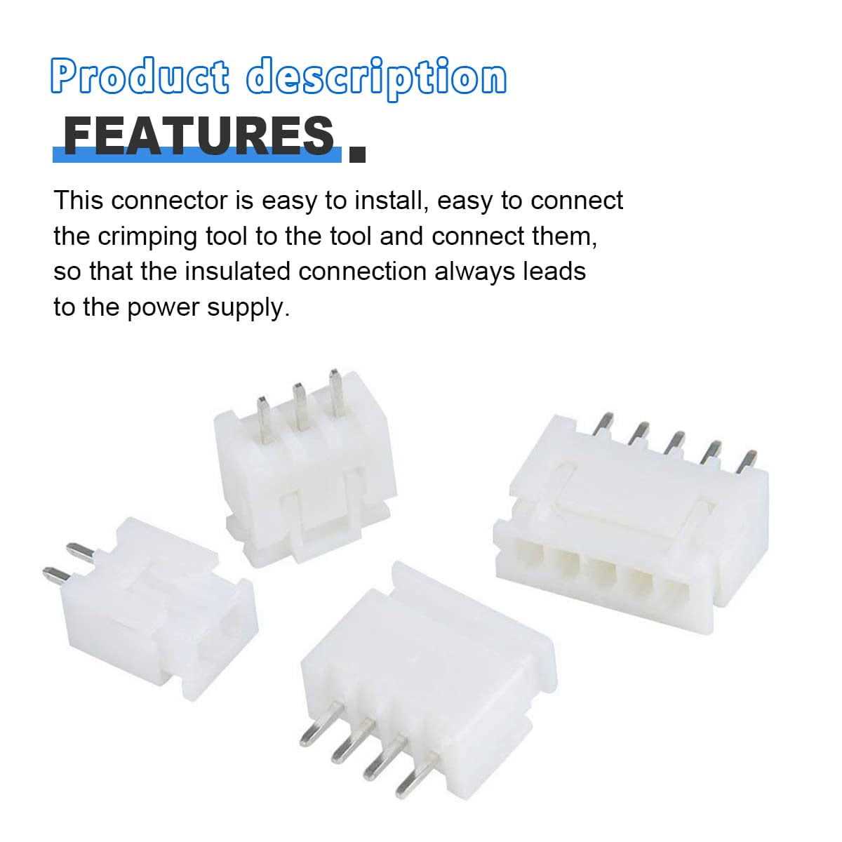 460PCS JST PH2.0 Connector Kit 2/3/4/5/6Pin Plug with Terminal Wires Cables Socket Header Wire Connectors Kit - Cheap Fitting