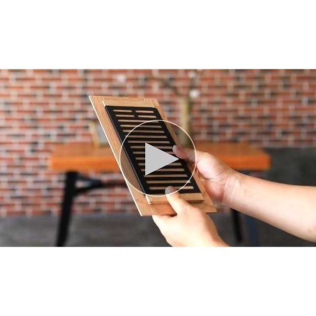 Razo Oak Wood Floor Register Drop in Vent Cover with Damper - Cheap Fitting