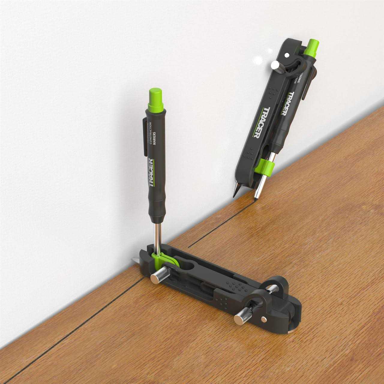 Enposmre Tracer TRACER ProScribe Tool with Deep Hole Pencil, 6X Replacement Lead Holster and Carry Case - Cheap Fitting