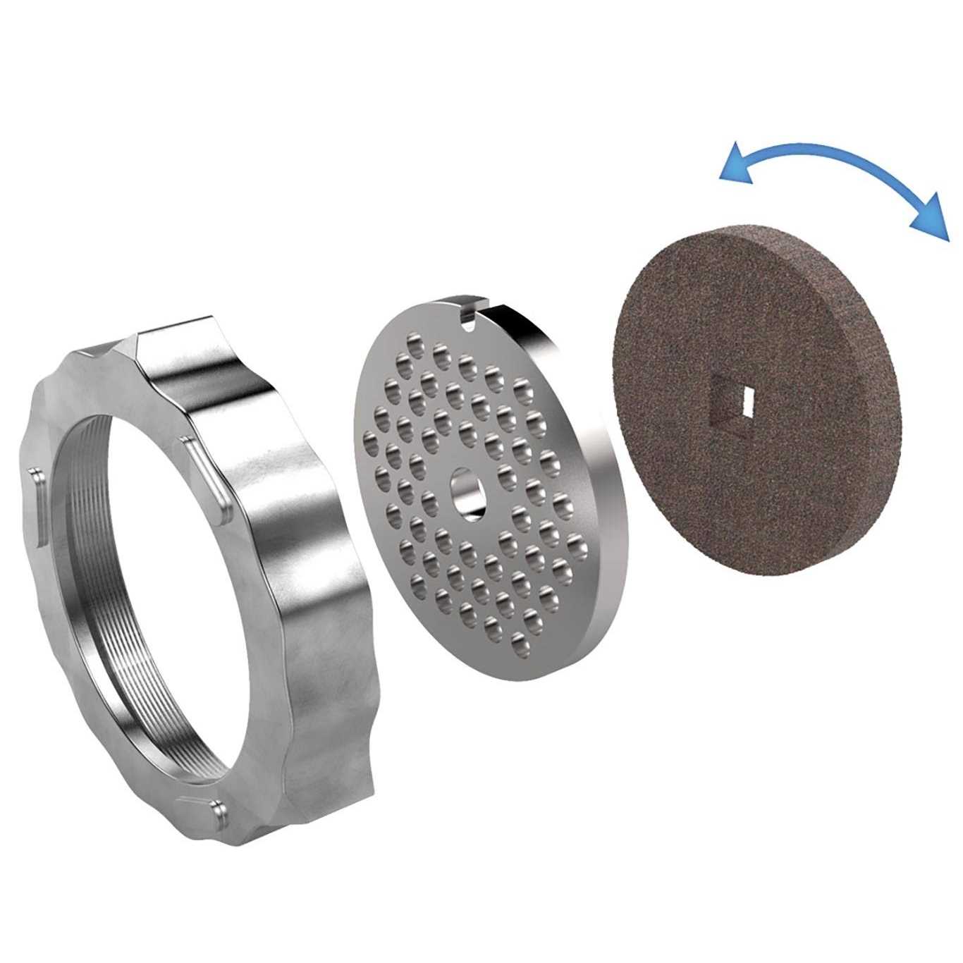 The Sausage Maker Meat Grinder Knife and Plate Sharpening System - Cheap Fitting