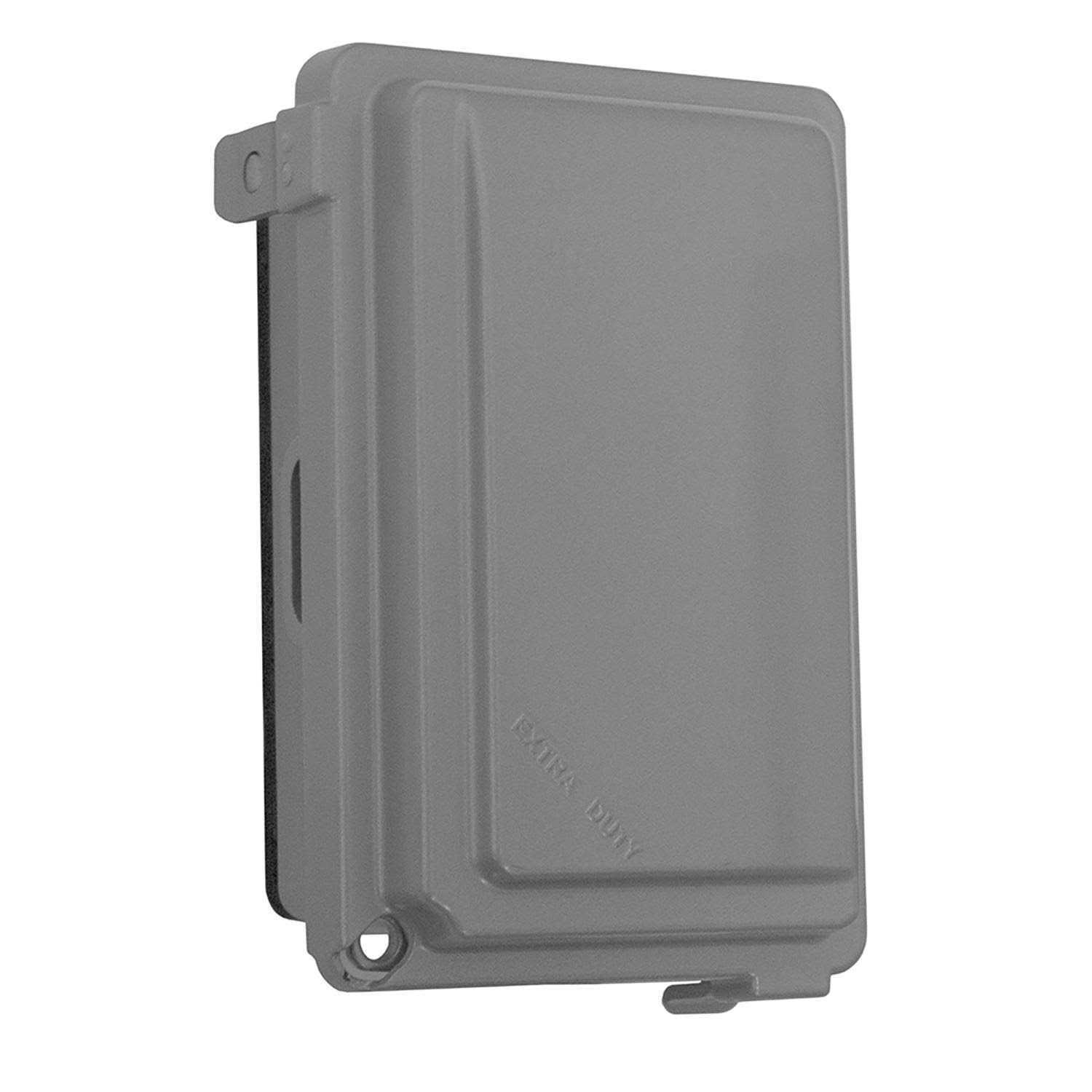 Sigma Electric Rectangle Die-Cast Metal 1 gang Weatherproof Cover - Cheap Fitting
