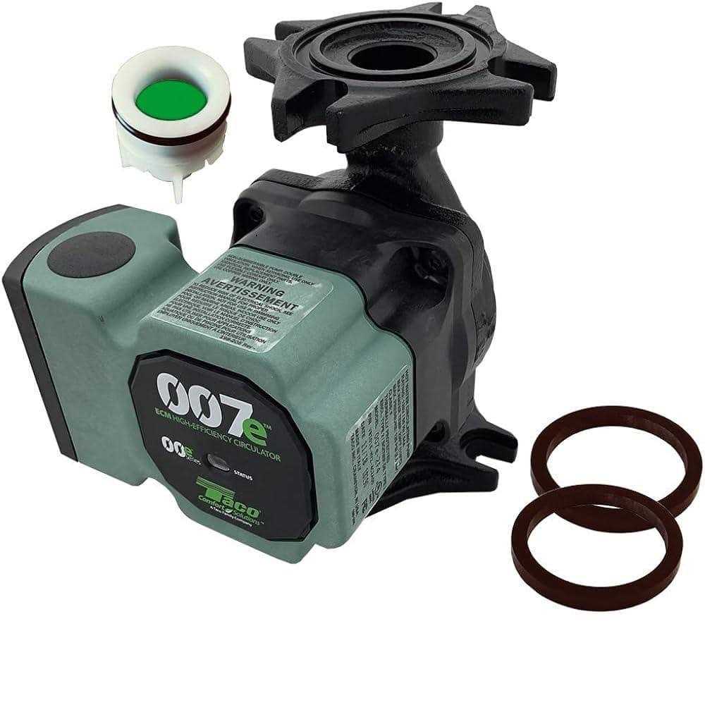 Taco 007E-2F4 ECM High Efficiency Circulator Pump 120V/60Hz/1Ph - Cheap Fitting