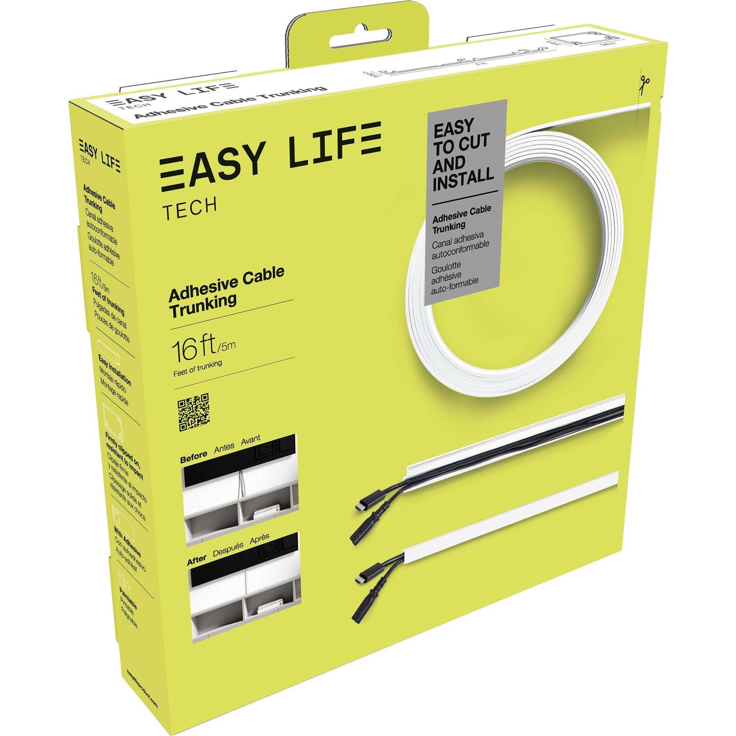 Easylife Tech 16 ft Cable Raceway Roll 71502A-EL - Cheap Fitting
