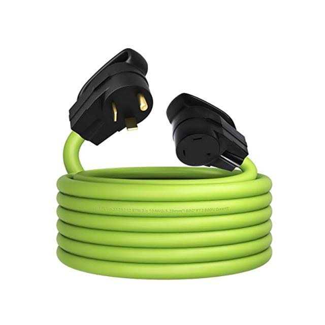 Gearit 30-Amp Extension Cord for RV and Auto 3-Prong 10/3 STW 10awg Gauge 3 Wire - Cheap Fitting