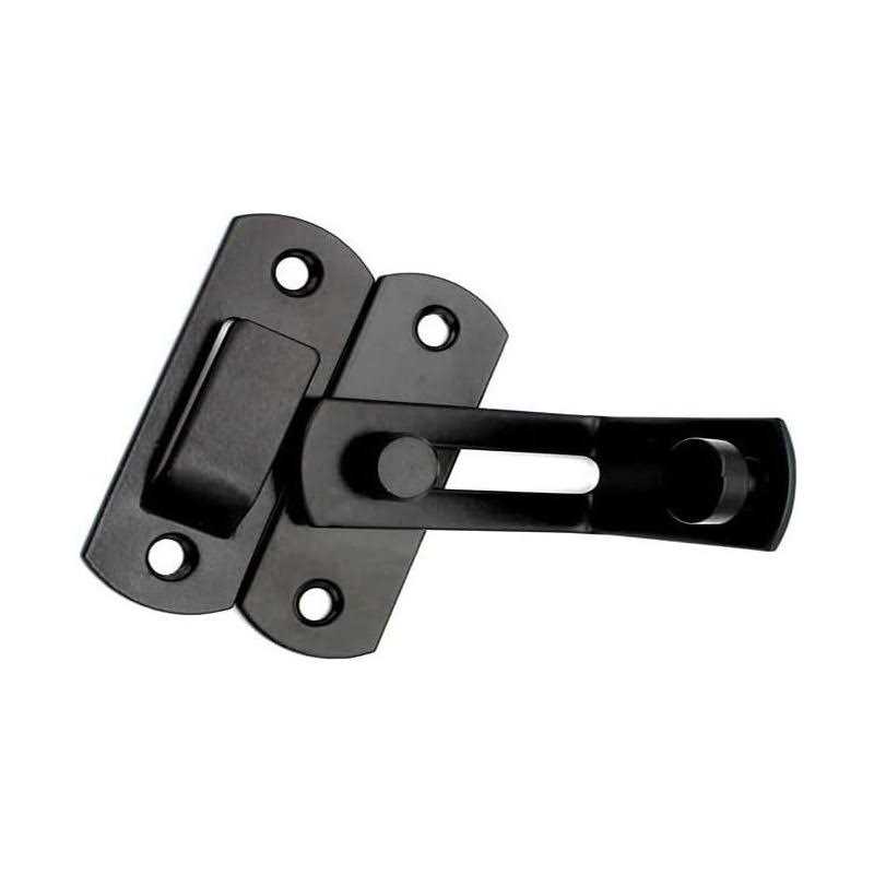 90 Degree Locking Privacy Lock Sliding barn Door Latch Right Angle Door Clasp cam Lock - Cheap Fitting