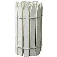 Greenes 16×12 White Trim Fence - Cheap Fitting