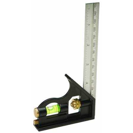 Pittsburgh 6 in. Combination Square - Cheap Fitting