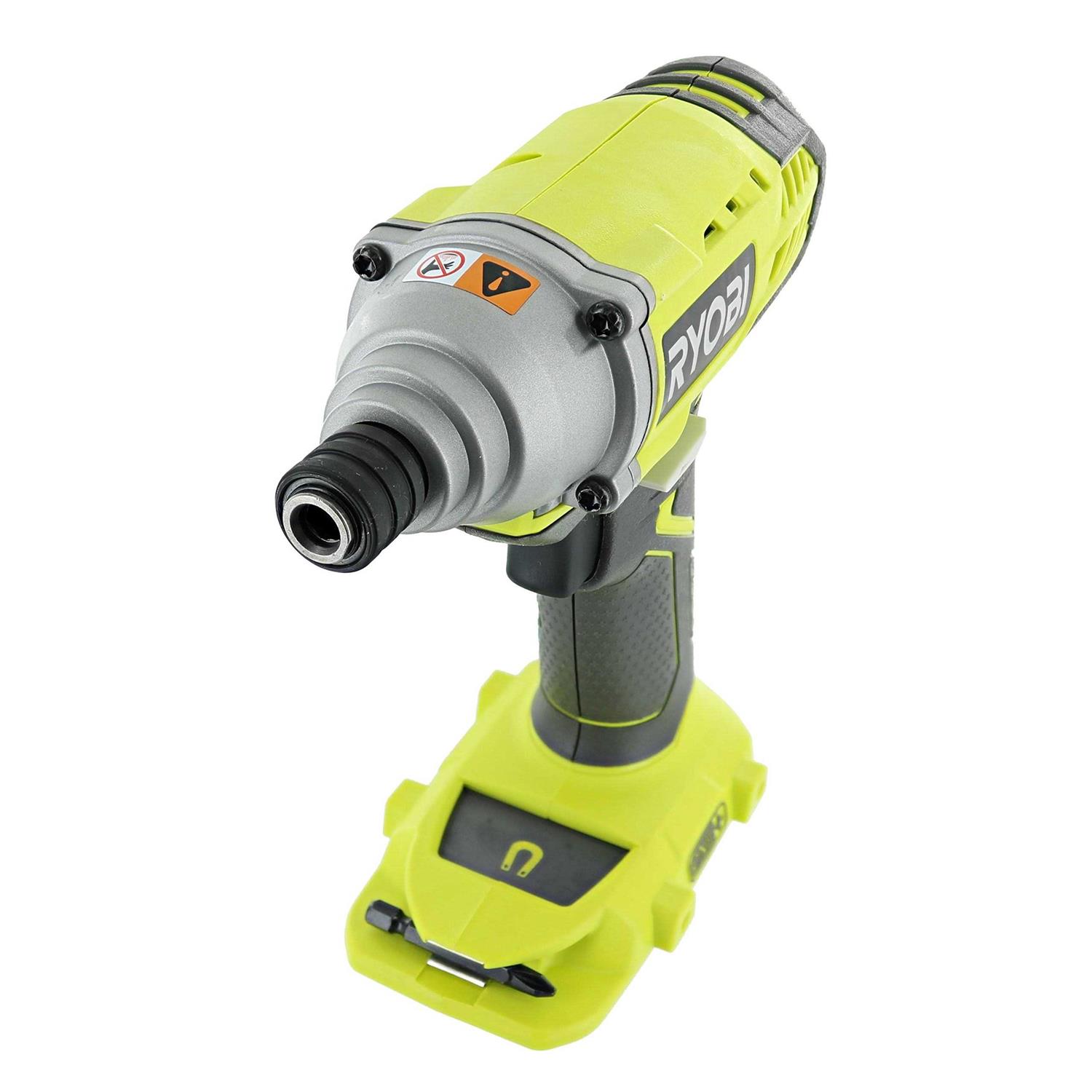 Ryobi P235 1/4 inch One+ 18 Volt Lithium Ion Impact Driver with 1,600 Pounds of - Cheap Fitting