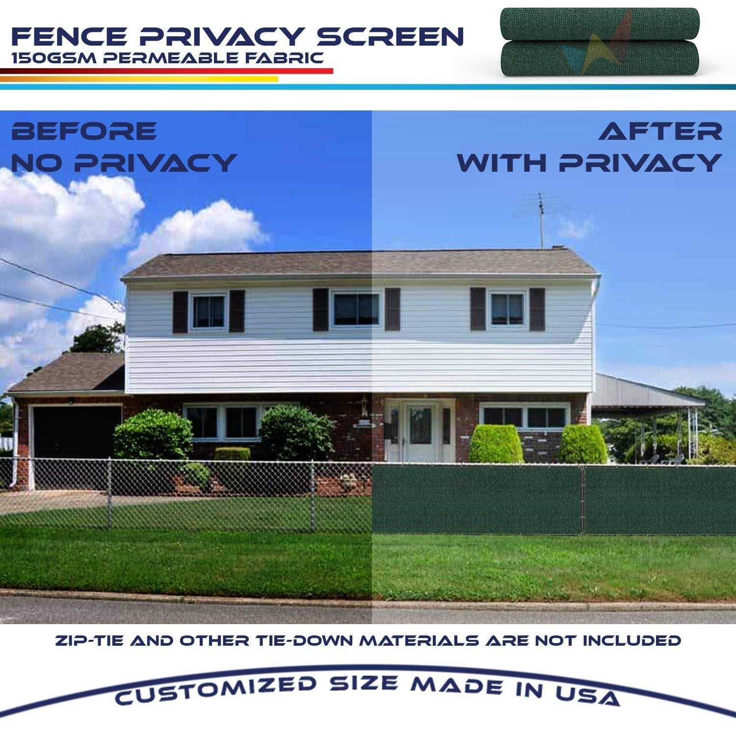 Windscreen4less Heavy Duty Fence Privacy Screen Brass Grommets Windscreen Mesh - Cheap Fitting