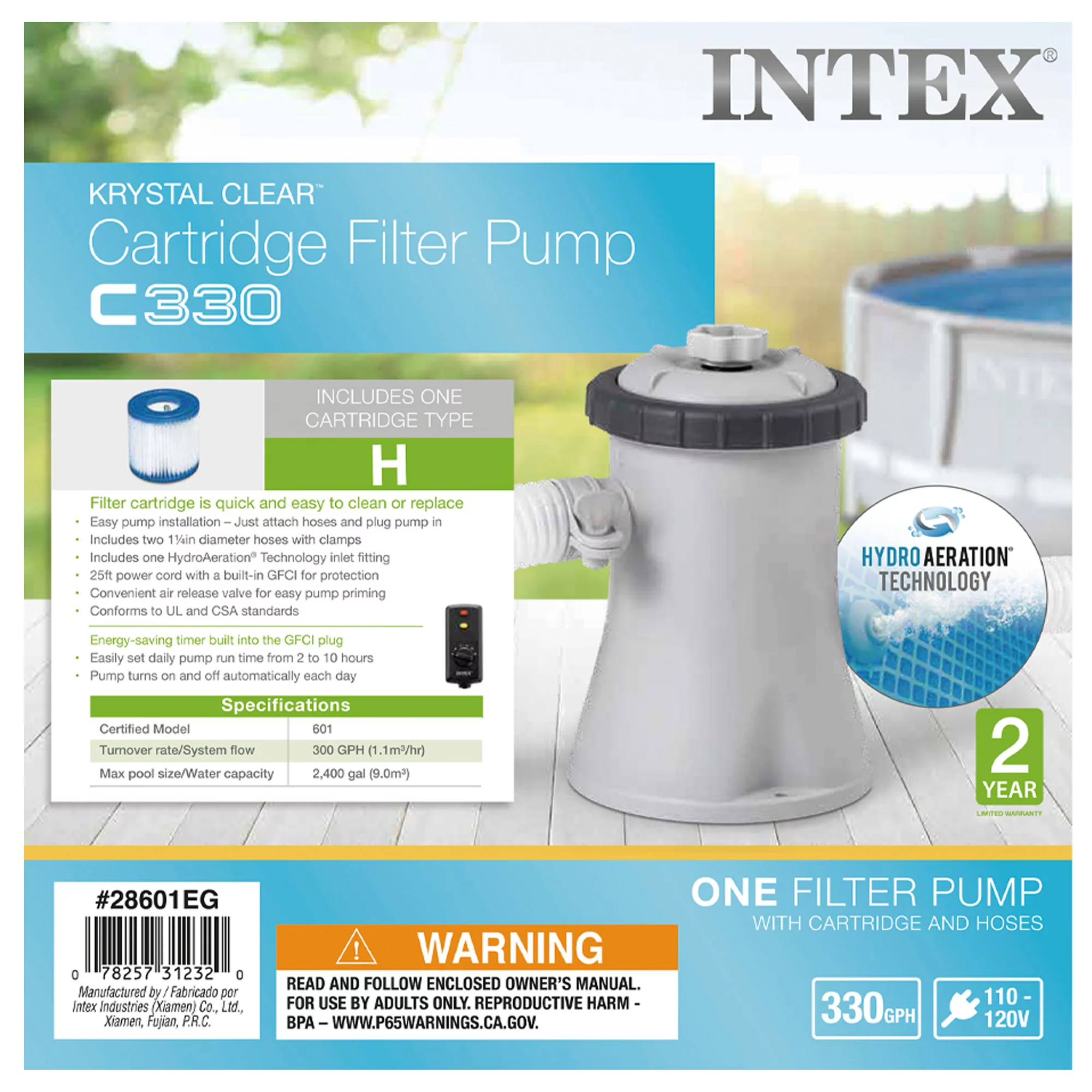 Intex Easy Set 6' x 20