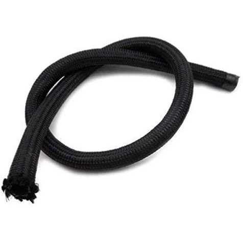 10FT 4AN Braided Fuel Line Hose Nylon Braided for 1/4 Tube - Cheap Fitting