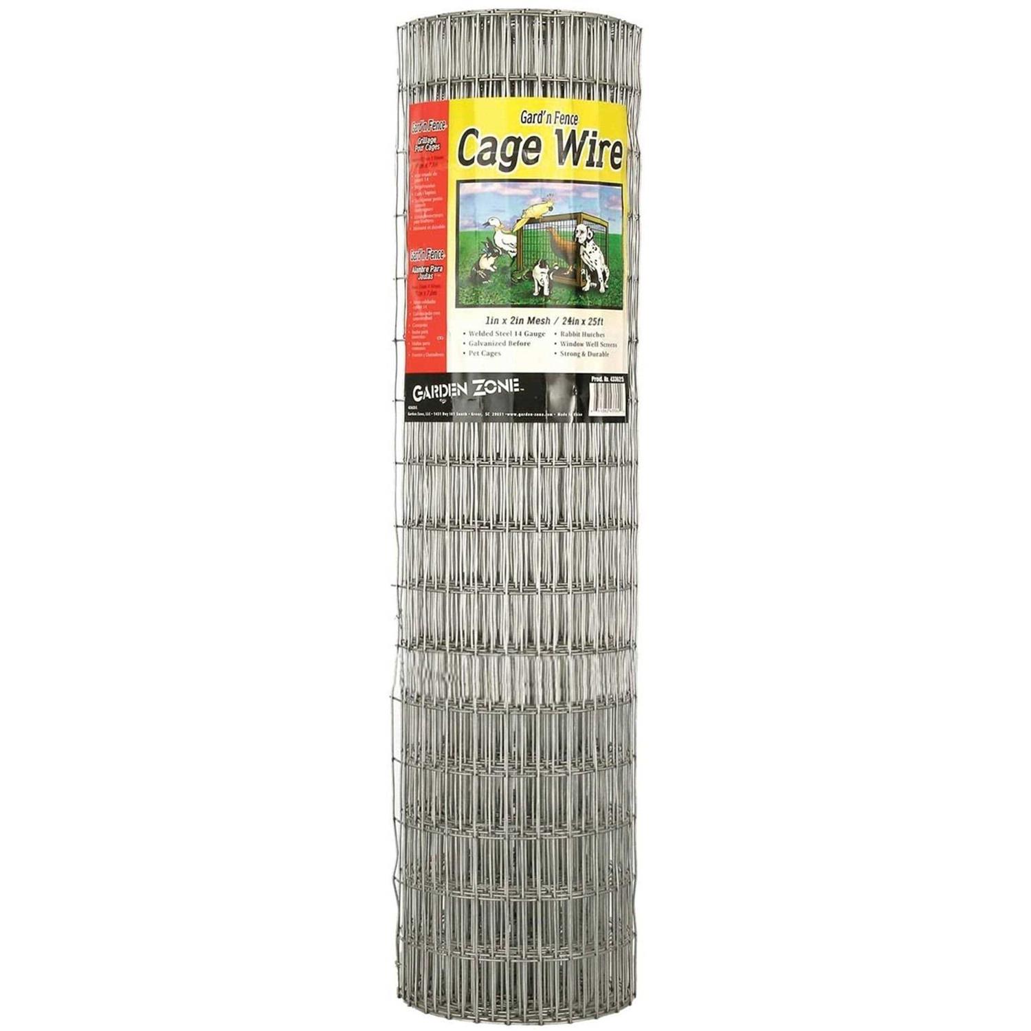 IronRidge 24 in. H X 25 ft. L Galvanized Steel Welded Wire Fence 1 in. - Cheap Fitting