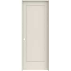 Masonite 80 in. 1 Panel Lincoln Park Primed Composite Single Prehung Interior Door - Cheap Fitting