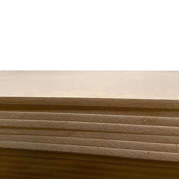 CALHOME 48 in. x 8 ft. Premium Unfinished MDF Boards - Cheap Fitting