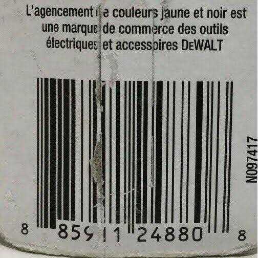 DeWalt DW1132 Black Oxide Drill Bit - Cheap Fitting