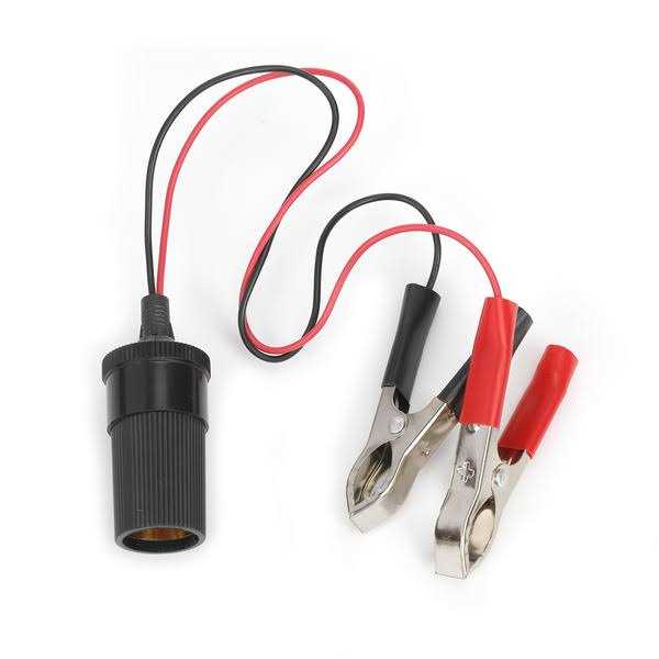 Ozark Trail 12-inch Marine Battery Clip to 12V Outlet Extension BT6219 - Cheap Fitting